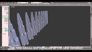 Buildings LOD using LSystem with Python / Blender.