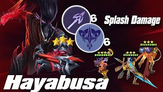 HAYABUSA ASTRO LANCER SPLASH DAMAGE !! MAGIC CHESS BEST SYNERGY 2024 COMBO TERKUAT