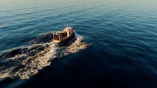 blender Flip Fluids boat wake with infinite ocean