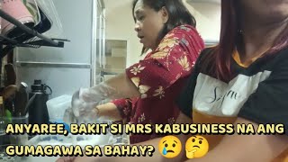 NAKU PO, MRS KABUSINESS NAGLABAS NG SALOOBIN HABANG NAGHUHUGAS NG MGA PINGGAN. MAKINIG KAYO 🤨