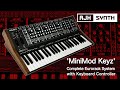 AVAILABLE NOW! MiniMod Keyz Complete System - Minimoog-inspired Eurorack Synth & Keyboard Controller