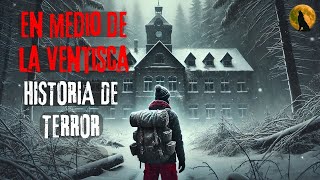 ❄️Me encontré con una escuela abandonada en la nieve 🏚️ Algo terrible está ocurriendo aquí | Aura Os