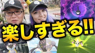 アンノーン!型ゲット!?イーブイコミュニティデイ2日目inアメリカ【ポケモンGO】