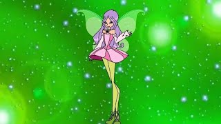 Magic Bloom:- Flora Magic winx!! // Flipaclip// Pilot flora transformation//winx club[Fanmade]