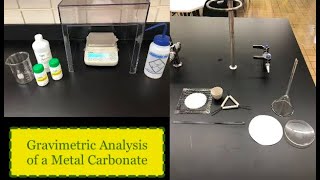 Pre-lab: Gravimetric Analysis