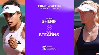 Mayar Sherif vs. Peyton Stearns | 2024 Rabat Final | WTA Match Highlights