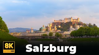 SALZBURG - Austria 🇦🇹: In 8k Ultra Quality , Dronefootage HDR