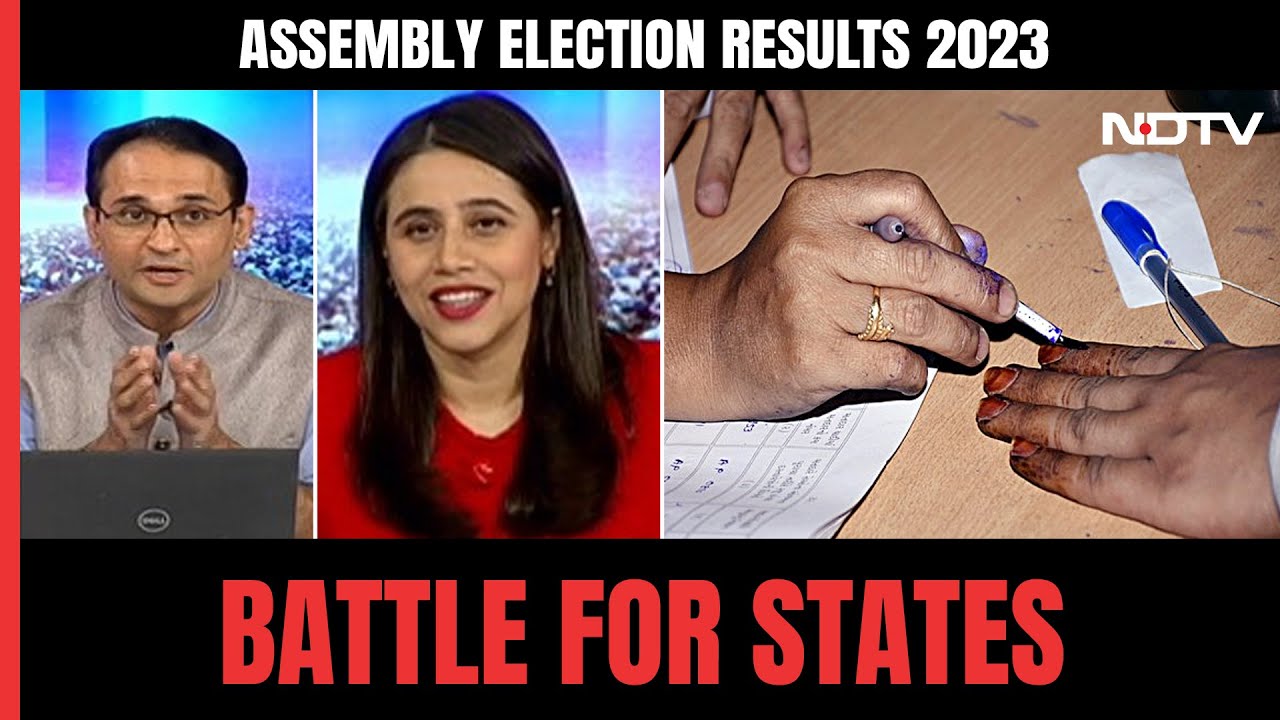 Election Results 2023 LIVE | Battle Of Nerves For BJP, Congress - 4 ...