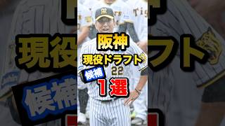 【阪神】現役ドラフト候補1選#阪神タイガース #阪神 #現役ドラフト #shorts