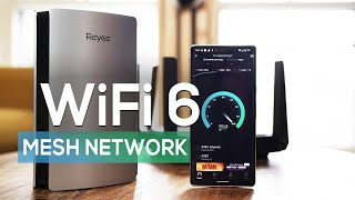 Improve your WiFi with Reyee RG-R6 and RG-E5 mesh WiFi 6 routers