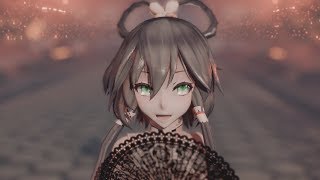 [MMD] 浪人琵琶-洛天依(peach blossom china dress)