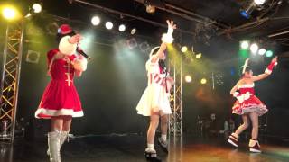 20161225ё♡しゃんぷー「ポニーテールとシュシュ（カバー曲）」@HUGPROクリスマスライブ（4K、最前）