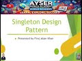 Singleton Design Pattern in Java | Complete Tutorial with Code Examples  #DesignPatterns #firojalam