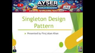 Singleton Design Pattern in Java | Complete Tutorial with Code Examples #DesignPatterns #firojalam