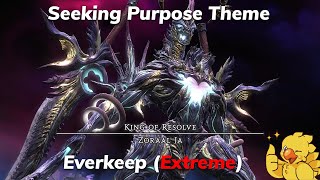 [FFXIV OST] Everkeep (Extreme) Zoraal Ja Theme "Seeking Purpose" - GNB Tank POV