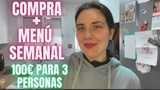 COMPRA SEMANAL MERCADONA 🛒 + IDEA DE MENÚ 🍽️ ☺️