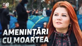 Reportera TV8, Viorica Tătaru, a fost amenințată cu moartea