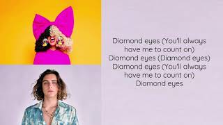 Diamond Eyes by Eddie Benjamin ft. Sia Lyric Video