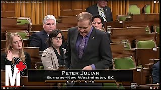 Peter Julian pushes Conservatives on climate change