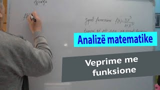 Analiza Matematike / Veprime me funksione