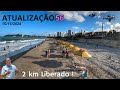 Atualização 56 - Engorda da Praia de Ponta Negra - POPULAÇÃO CURTINDO NO FERIADO APÓS 2KM LIBERADO