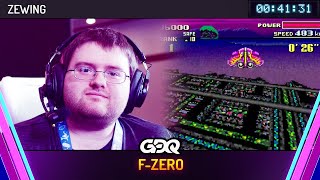 F-Zero by Zachary Ewing in 41:31 - Awesome Games Done Quick 2024