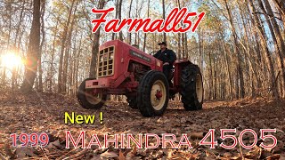 IH or Not ? 1999 Mahindra 4505-DI family tractor is here to stay #farmall51 #tractor #