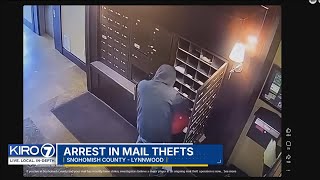 Man arrested for mail theft in Snohomish County