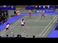 【全日本総合バド2017】 高橋・松友 vs 永原・松本 女子ダブルス 準決勝 1