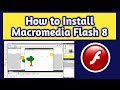 [How to install flash] in computer|How to install Macromedia Flash 8 in laptop or PC