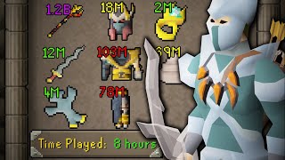 This Boss Dropped 1.42 Billion GP in ONLY 8 Hours! | 0 to 25 Billion GP from Scratch #38 (OSRS)