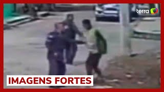 Câmera flagra policial atirando em adolescente já rendido no Espírito Santo