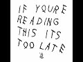 Drake - If You're Reading This It's Too Late Instrumental With Hook ⁶𓅓