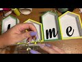 everyday crafting dollar tree wooden house decoration