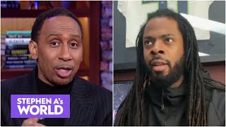Richard Sherman reacts to Super Bowl LV and talks about his NFL future | Stephen A's World