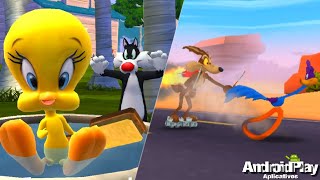 Papaleguas Piu Piu Pernalonga Frajola Patolino mais do desenho antigo no especial Looney Tunes Dash