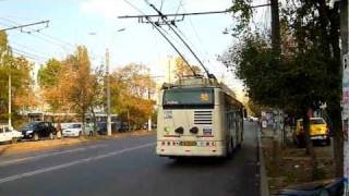 Troleibuzul Irisbus Citelis #5399 intorcand in terminalul \