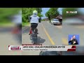 jangan ditiru aksi ugal ugalan pengendara motor di sulsel bikin geram kabar pagi tvone