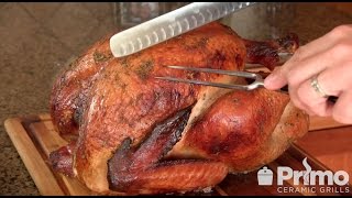 Primo Citrus Brined Roasted Turkey Recipe