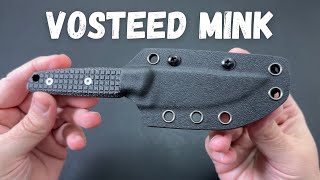 Vosteed Mink Fixed Blade- Unboxing \u0026 Initial Impressions. Decent Budget Option!