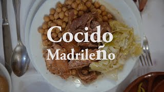 一分鐘的馬德里百年雜燴燉肉菜鍋餐廳La Bola | 1 Minute x Cocido Madrileño in Restaurant \