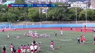 【LIVE】立命館宇治高等学校PANTHERS vs 箕面自由学園高等学校GOLDEN BEARS