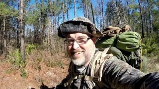 Survival Camping - 72 Hours in the Ocala National Forest Part 1