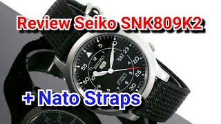 Review Seiko SNK809K2 + Nato Straps | รีวิวนาฬิกาไซโก้สายผ้าใส่สายนาโต้ลองเอาลุยลงทะเล