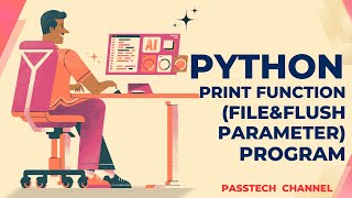 Python | Print Function (File & Flush parameters)| Program and Theory