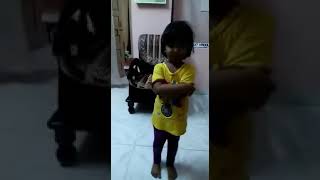 Funny uppu kappurambu padhyam by 3 year old ! Must watch