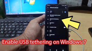 USB tethering Windows 7 not working fix
