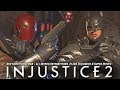 Injustice 2: Red Hood Vs Batman | All Intro/Interaction Dialogues & Clash Quotes + Super Moves