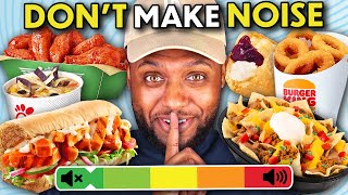 We Try To Eat Iconic Fast Food Without Making A Sound!