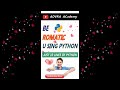 Express Your Love In An Unique Way: Python Turtle Hack | Python Turtle - Love Heart Tutorial